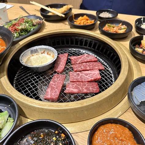 beef and banchan at Dae Jang Kum, best Korean BBQ in Sydney 2025
