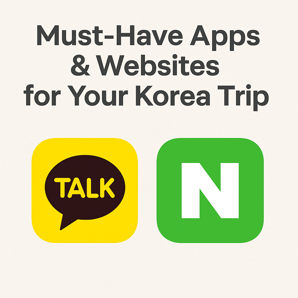 🇰🇷Must-Have Apps & Websites for Your Korea Trip