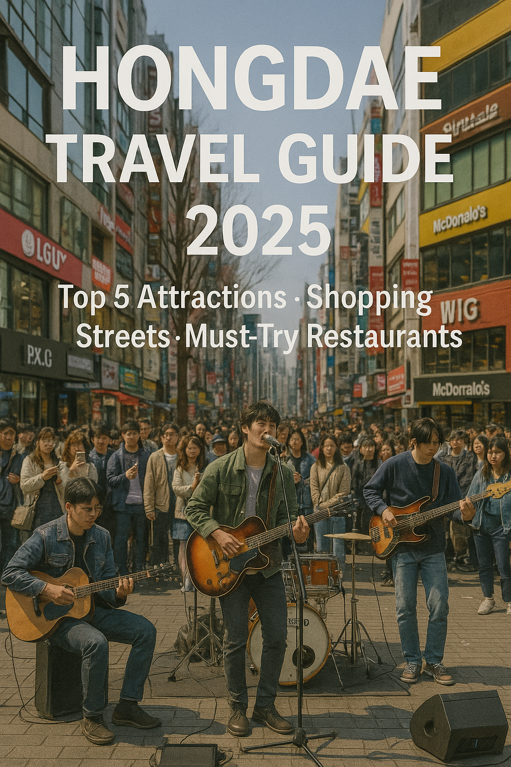 🇰🇷 Hongdae Travel Guide 2025: Where Seoul’s Youth Culture Never Sleeps