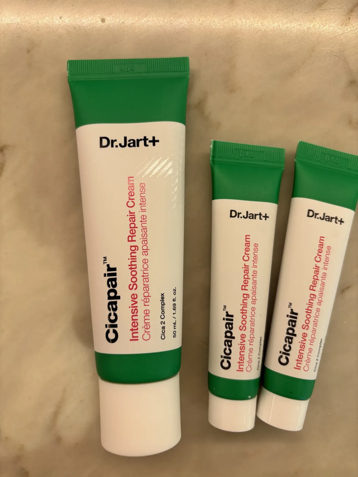 Dr.Jart Cicapair cream 50ml tube with Cica 2 Complex label