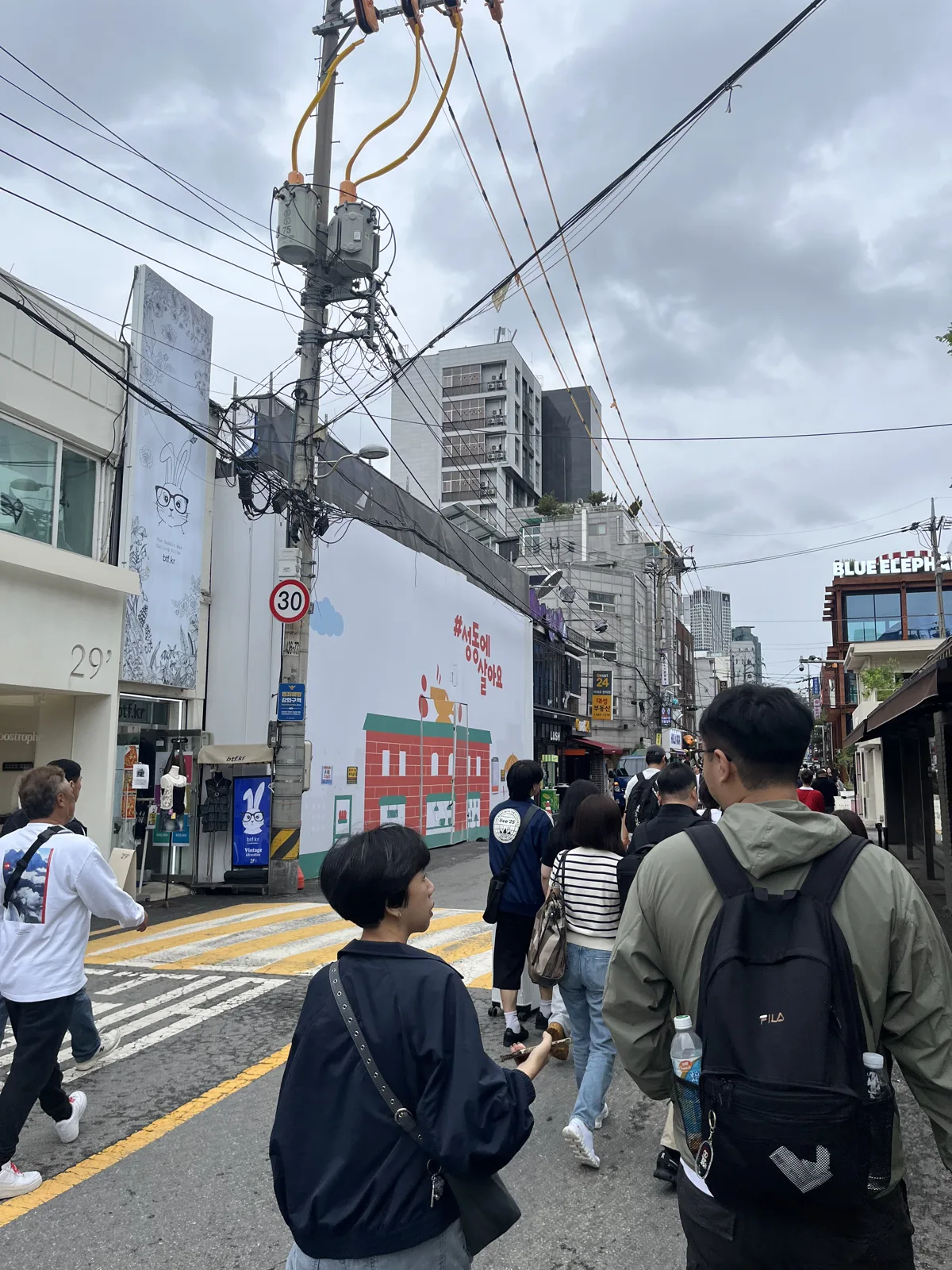 Korean fashion brands in Seongsu — real photo of Seongsu