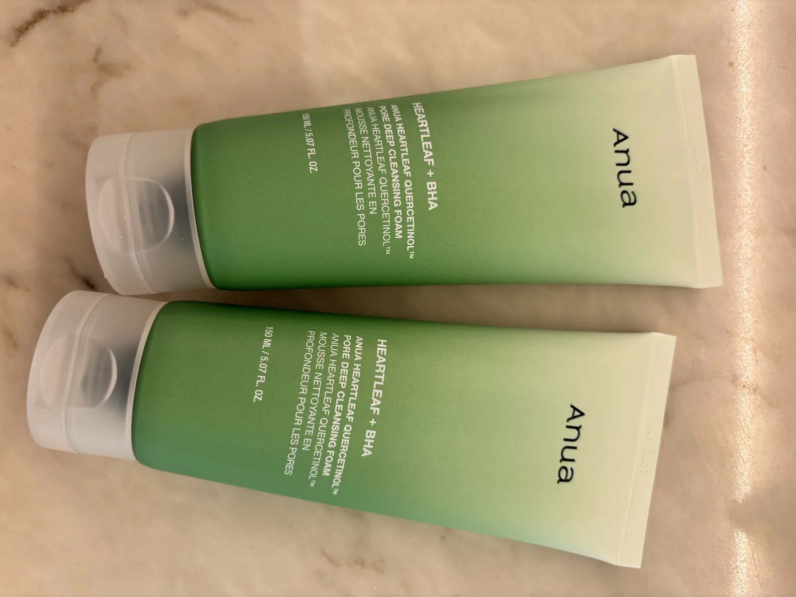 Olive Young cleansers Torriden Dive-In Cleansing Foam full size and 30ml mini tubes
