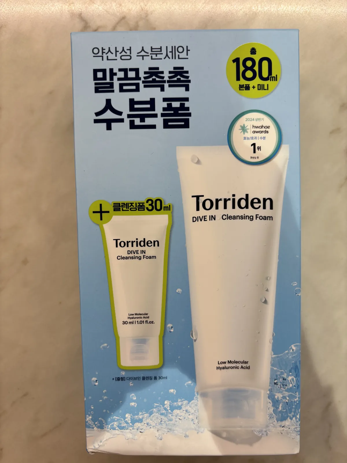 Torriden Dive-In Cleansing Foam review