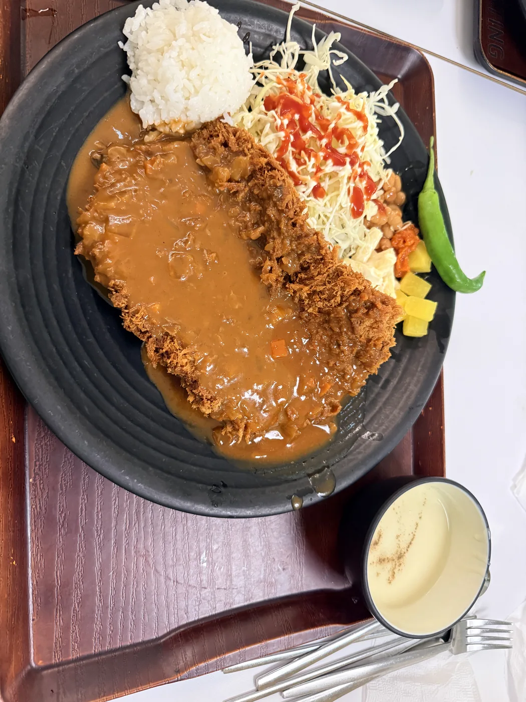 Incheon Airport departure guide: donkatsu curry as a last meal before an international flight